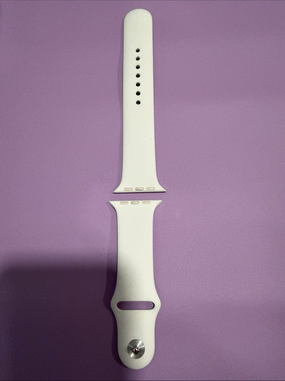 Apple White Silicone Watch Band Replacement